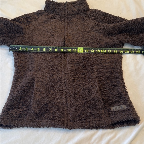 Black Diamond Fuzzy Textured Fleece Jacket, sz M - Picture 7 of 11